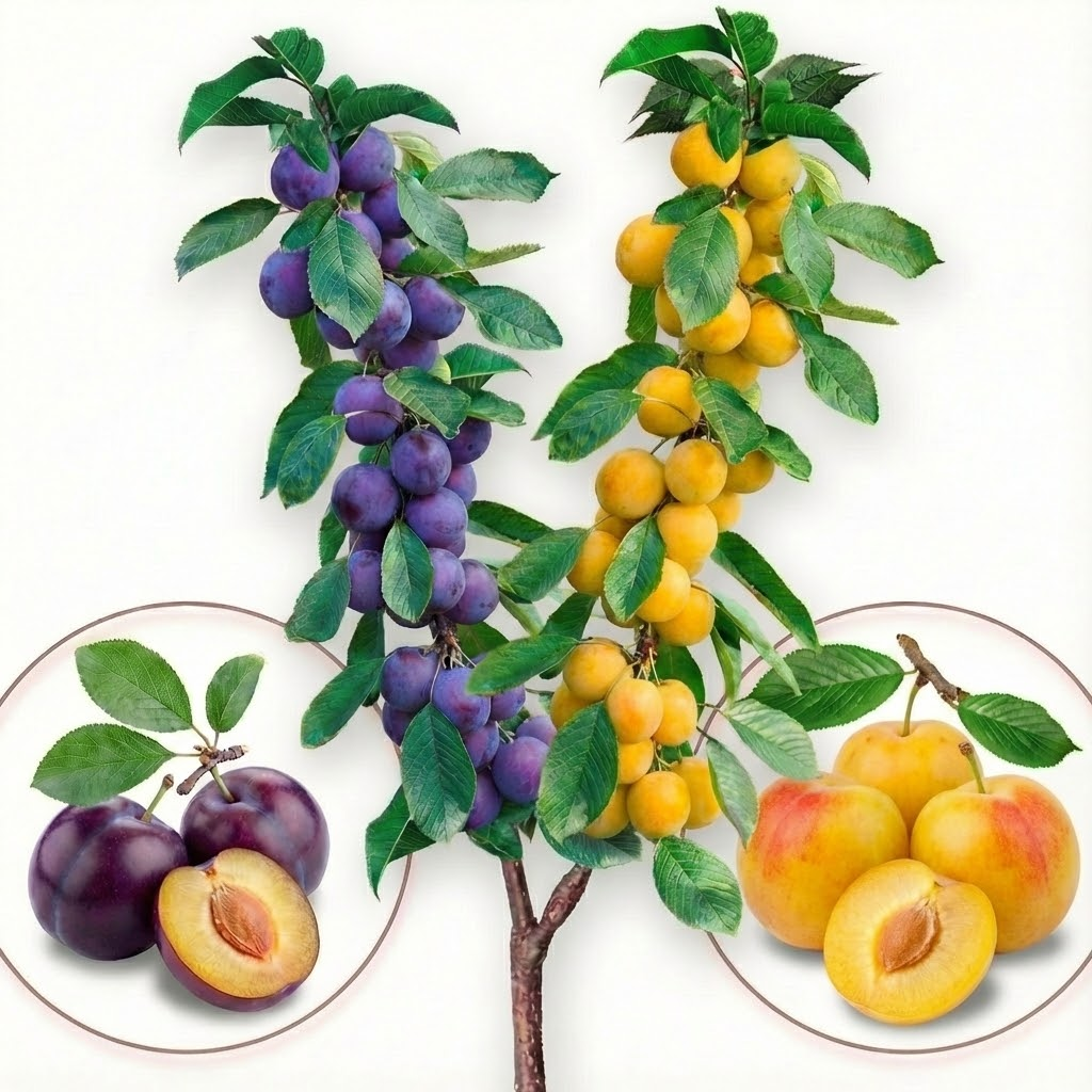 Árbol frutal Dúo de Ciruelo